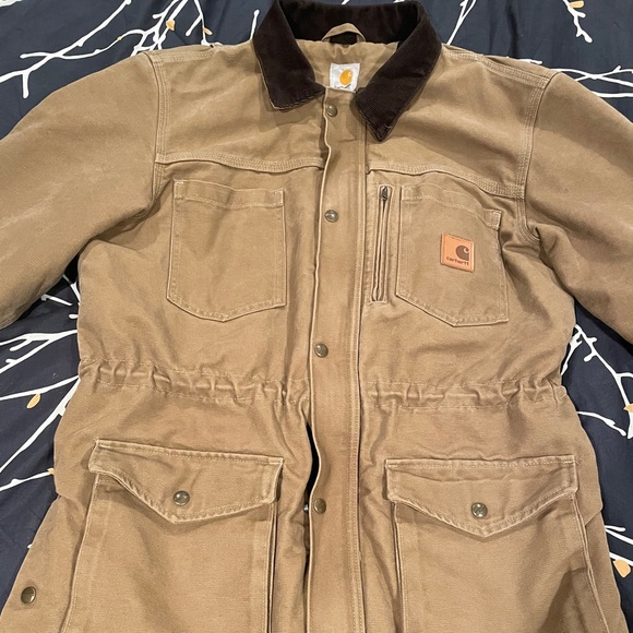 M Carhartt Canyon Sandstone Chore Coat 